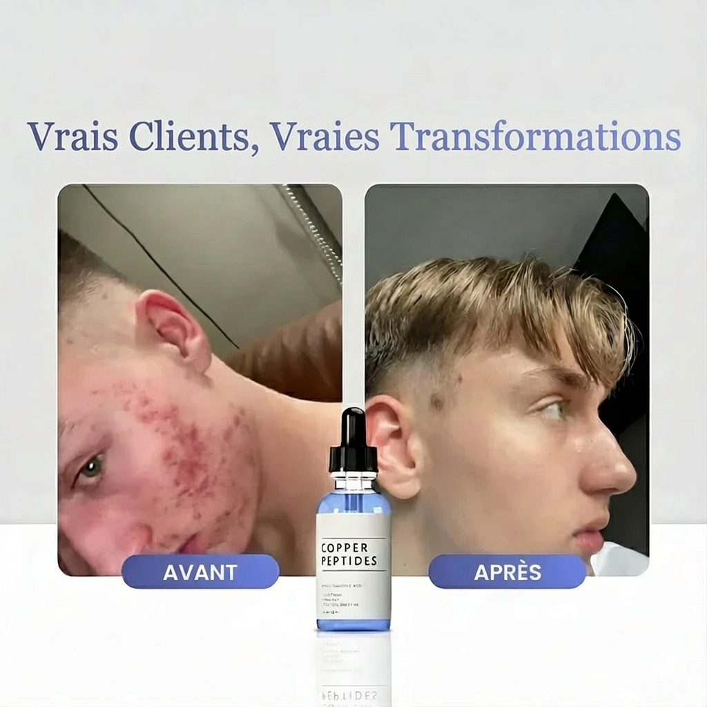 Reprend le contrôle de ton reflet grâce au GHK-Cu