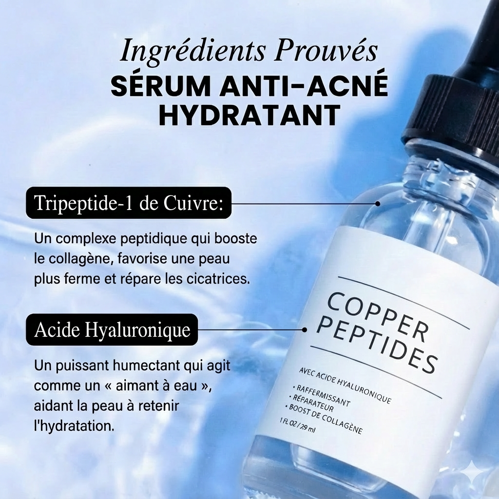 Reprend le contrôle de ton reflet grâce au GHK-Cu