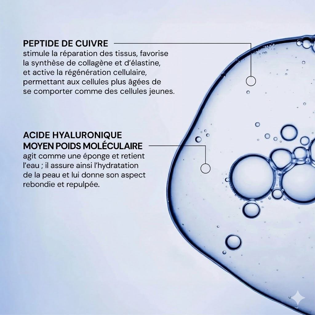 Reprend le contrôle de ton reflet grâce au GHK-Cu