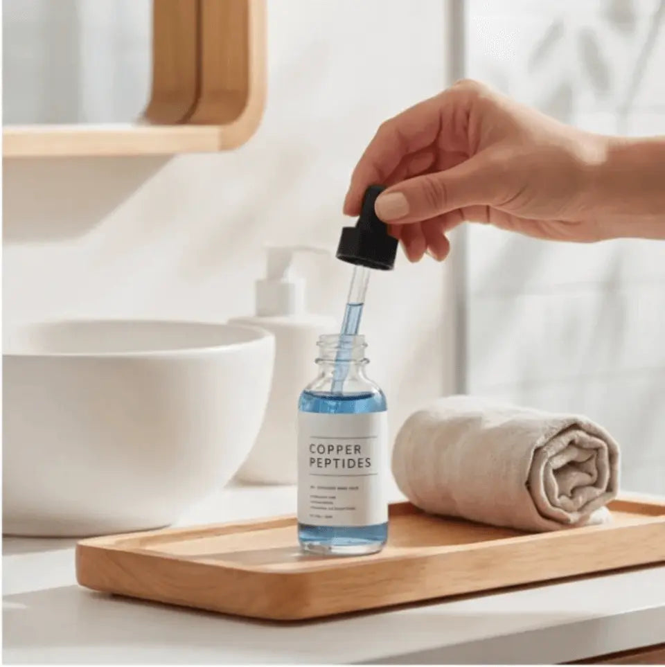 Reprend le contrôle de ton reflet grâce au GHK-Cu